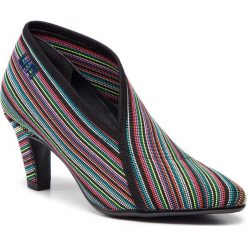 Półbuty UNITED NUDE - Fold Lite Mid 1005860605 Fun Mix. Czarne półbuty damskie marki United Nude, bez wzorów, ze skóry, bez obcasa, na obcasie, bez zapięcia. Za 709,00 zł.