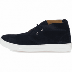 Trussardi Jeans tenisówki do kostki męskie 77A00258-9Y099998 45 niebieskie. Niebieskie trampki męskie Trussardi Jeans, bez wzorów, z jeansu, eleganckie, bez zapięcia. Za 559,00 zł.