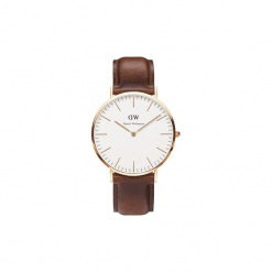 Zegarki Daniel Wellington Classic St Mawes - 40mm. Brązowe zegarki męskie marki Daniel Wellington. Za 457,09 zł.
