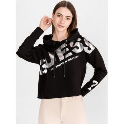 Guess Isadora Bluza Czarny. Czarne bluzy damskie Guess, m, z nadrukiem, z wiskozy, bez rękawów, bez kaptura. Za 354,95 zł.