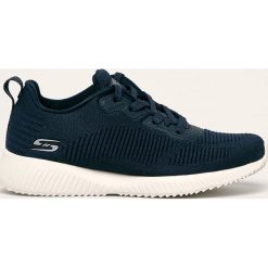 Skechers - Buty. Niebieskie buty sportowe damskie Skechers, z gumy. W wyprzedaży za 179,90 zł.