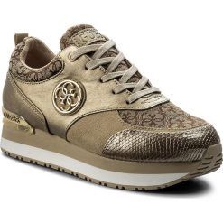 Buty damskie: Sneakersy GUESS - Rimma FLRMM1 ELE12 BEIGE