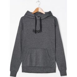 Melanżowa bluza z kapturem - Czarny. Czarne bluzy męskie House, s, bez wzorów, z kapturem, bez rękawów, z kapturem. Za 99,99 zł.
