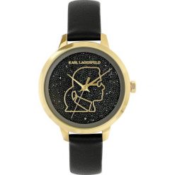 Karl Lagerfeld - Zegarek 5552726. Czarne zegarki damskie KARL LAGERFELD, ze stali. Za 599,90 zł.