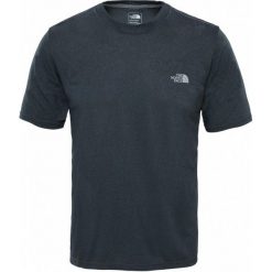 The North Face Koszulka Męska M Reaxion Amp Crew - Eu Tnf Dark Grey Heather L. Szare koszulki sportowe męskie marki The North Face, m, z bawełny, z krótkim rękawem, na fitness i siłownię. Za 129,00 zł.