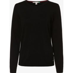Esprit Casual - Damska bluza nierozpinana, czarny. Czarne bluzy damskie Esprit Casual, l, bez wzorów, z bawełny, bez rękawów, bez kaptura. Za 179,95 zł.