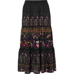 Cellbes Spódnica czarny we wzory female czarny/ze wzorem 42/44. Czarne spódniczki damskie Cellbes, paisley, z tkaniny, eleganckie. W wyprzedaży za 89,00 zł.