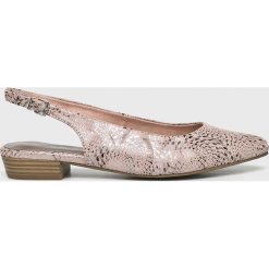 Tamaris - Baleriny. Czerwone baleriny damskie marki Tamaris, z gumy. Za 139,90 zł.
