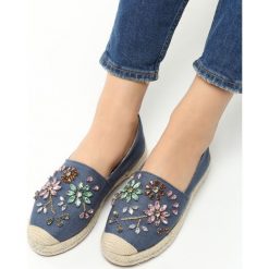 Espadryle damskie: Granatowe Espadryle Violet Day