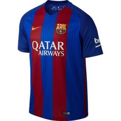 Nike Koszulka męska FCB M SS HM Stadium JSY niebiesko-czerwona r. S (776850 415). Czerwone koszulki sportowe męskie Nike, s, do piłki nożnej. Za 229,00 zł.