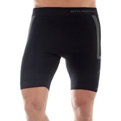 Spodenki sportowe męskie: Brubeck Spodenki męskie Fitness czarne r. XXL (LB10070)