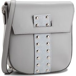 Torebka CREOLE - K10494 Szary. Szare listonoszki damskie marki Creole, ze skóry. W wyprzedaży za 179,00 zł.