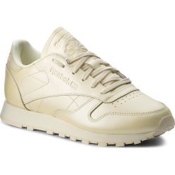 Buty Reebok - Cl Lthr CN5469 Washed Yellow. Żółte buty sportowe damskie Reebok, bez wzorów, ze skóry, sportowe. W wyprzedaży za 269,00 zł.
