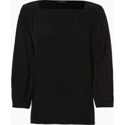 Opus - Bluzka damska – Farrie, czarny. Czarne bluzki damskie Opus, bez wzorów, eleganckie, z dekoltem karo, bez rękawów. Za 249,95 zł.