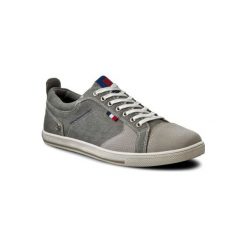 GINO LANETTI M17SS720-1. Szare półbuty męskie Gino Lanetti, bez wzorów, z materiału, bez zapięcia. Za 119,99 zł.