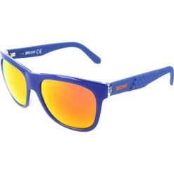 Okulary przeciwsłoneczne "JC648S 92L" w kolorze niebieskim. Niebieskie okulary przeciwsłoneczne damskie marki Just Cavalli, Alexander McQueen. W wyprzedaży za 219,95 zł.