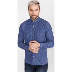 Pepe Jeans Liam Koszula Niebieski. Niebieskie koszule męskie Pepe Jeans, m, w kwiaty, z bawełny, bez kołnierzyka, z długim rękawem. Za 283,95 zł.