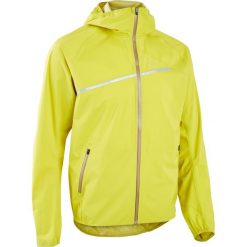 Kurtka wodoodporna do biegania TRAIL męska. Zielone kurtki sportowe męskie EVADICT, m, bez wzorów, z poliesteru, bez kaptura, do biegania. Za 249,99 zł.