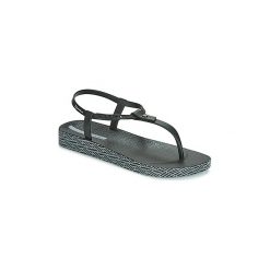 Sandały Ipanema BOSSA SOFT SANDAL. Czarne sandały damskie Ipanema, bez wzorów, bez obcasa, bez zapięcia. Za 109,70 zł.