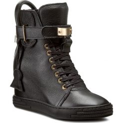 Sneakersy R.POLAŃSKI - 0832 Czarny Lico. Czarne półbuty damskie R.Polański, ze skóry. W wyprzedaży za 369,00 zł.