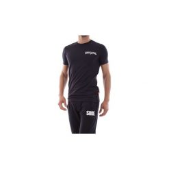 T-shirty z krótkim rękawem Shoeshine E9TU0105. Szare t-shirty męskie Shoeshine, s, bez wzorów, bez kołnierzyka, krótkie. Za 111,15 zł.