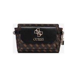Guess Esme Cross body bag Czarny Brązowy. Pomarańczowe torebki klasyczne damskie Guess, w paski, z poliesteru, bez dodatków. Za 505,95 zł.