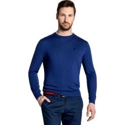 Sweter PIETRO SWGxGxx-0015SP. Niebieskie swetry klasyczne męskie marki Giacomo Conti, m, z bawełny. Za 199,00 zł.