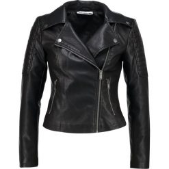 Kurtki damskie: Noisy May Petite NMREBEL JACKET Kurtka ze skóry ekologicznej black