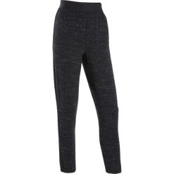 Spodnie do tańca nowoczesnego marchewki damskie. Czarne spodnie damskie DOMYOS, s, bez wzorów, z elastanu, na fitness i siłownię. Za 79,99 zł.