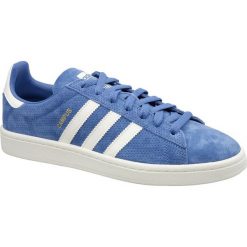 Adidas Campus CQ2079 42 2/3 Niebieskie. Niebieskie buty sportowe męskie Adidas, ze skóry, bez zapięcia, adidas campus. W wyprzedaży za 299,99 zł.
