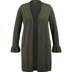 Kardigan w kolorze khaki. Brązowe bez kategorii SAMOON. W wyprzedaży za 130,95 zł.
