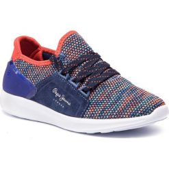 Sneakersy PEPE JEANS - Jayden Casual Boy PBS30393 Navy 595. Niebieskie półbuty dziewczęce Pepe Jeans, na sznurówki. Za 259,00 zł.