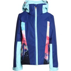Roxy SASSY Kurtka snowboardowa neon grapefruit/cloud nine. Niebieskie kurtki dziewczęce marki Roxy, z poliesteru, narciarskie. W wyprzedaży za 503,20 zł.