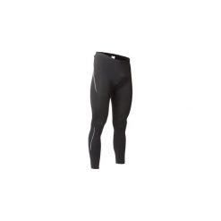 Spodnie Na Rower Długie 100 Męskie Czarne B'twin. Czarne spodnie męskie B'TWIN, m, bez wzorów, z elastanu, długie. Za 59,99 zł.
