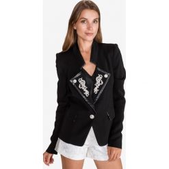 Just Cavalli Marynarka Czarny. Czarne kurtki damskie Just Cavalli, s, bez wzorów, z elastanu. Za 3038,95 zł.