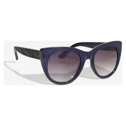 Parfois - Okulary. Niebieskie okulary przeciwsłoneczne damskie marki Parfois. Za 59,90 zł.