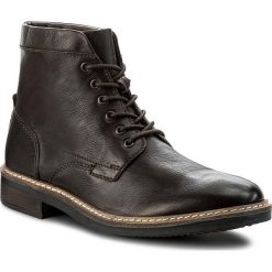Botki męskie: Kozaki CLARKS - Blackford Hi 261281447 Dark Brown Leather