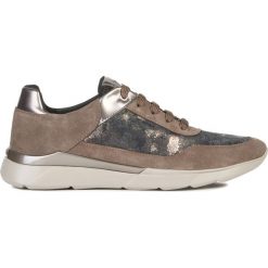 Geox Hiver Tenisówki Brązowy. Pomarańczowe trampki i tenisówki damskie Geox, bez wzorów, ze skóry, bez zapięcia. Za 462,95 zł.