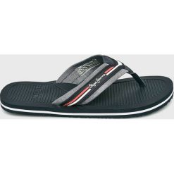 Pepe Jeans - Japonki. Niebieskie kapcie męskie marki Pepe Jeans, z jeansu. Za 129,90 zł.