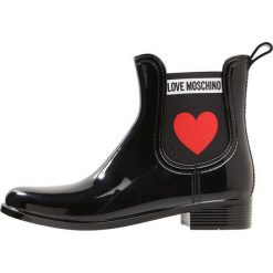 Love Moschino RAIN BOOT Kalosze nero. Szare buty zimowe damskie marki Peter Kaiser, z materiału. Za 469,00 zł.