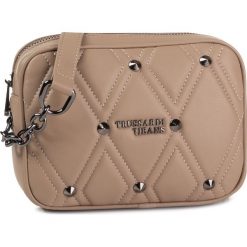 Torebka TRUSSARDI JEANS - T-Cube Q Cacciatora 75B00795 B261. Brązowe listonoszki damskie Trussardi Jeans, bez wzorów, z jeansu, bez dodatków. W wyprzedaży za 279,00 zł.
