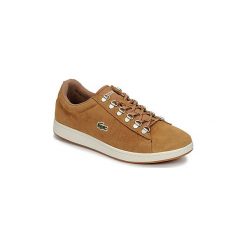 Buty Lacoste CARNABY EVO 319 3. Pomarańczowe trampki męskie Lacoste, bez wzorów, bez zapięcia. Za 489,00 zł.