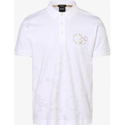 BOSS Athleisure - Męska koszulka polo – Paddy, biały. Białe koszulki męskie BOSS Athleisure, m, bez wzorów, bez rękawów. Za 495,95 zł.