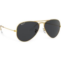 Okulary przeciwsłoneczne RAY-BAN - Aviator 0RB3025 919648 Gold. Żółte okulary przeciwsłoneczne damskie Ray-Ban. Za 789,00 zł.