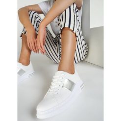 Białe Sneakersy Shanon. Białe sneakersy damskie Renee, z jeansu. Za 89,99 zł.