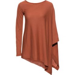 Swetry klasyczne damskie: Sweter bonprix terakota