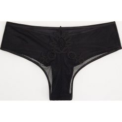 Majtki z dekoracyjną koronką - Czarny. Czarne majtki damskie Reserved, xl, z koronki. Za 29,99 zł.