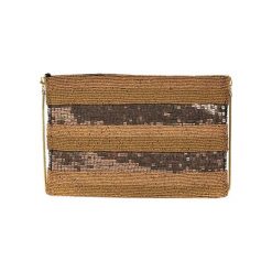 Puzderka: Kopertówka w kolorze złotym – (D)25 x (S)15 cm
