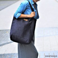 Torebki klasyczne damskie: Duża torba szoperka Mili Chic MC4 – black