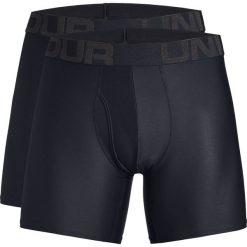 Under Armour Tech™ Bokserki 2 szt Czarny. Czarne bokserki męskie z elastanu. Za 171,95 zł.